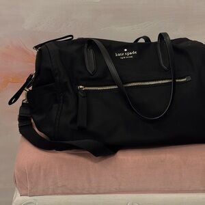Kate Spade Black Duffel Bag